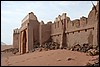 fort (of decor film) in Wadi Rum - Jordanië , dinsdag 1 januari 2008