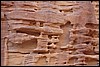 detail rots, Wadi Rum - Jordanië , donderdag 3 januari 2008