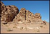 steenformatie Wadi Rum - Jordanië , donderdag 3 januari 2008