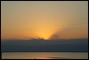 zonsondergang Dode zee, Jordanië , zondag 23 december 2007