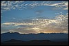 zonsondergang Wadi Araba - Jordanië , donderdag 27 december 2007