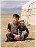 omgeving Son Kul meer, Kirgizië , zaterdag 26 augustus 2000