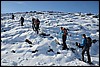 Sneeuwschoenwandeling vanuit Ascharina naar JÃ¤gglisch Horn, Zwitserland , zaterdag 9 januari 2016