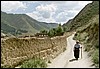 omgeving Labrang klooster, Xiahe, China , donderdag 2 augustus 2001