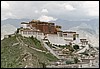 Potala paleis, Lhasa, Tibet , donderdag 9 augustus 2001