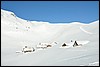 Sneeuwwandelen in NP Fanes Sennes, Italie , woensdag 25 februari 2009