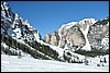 Sneeuwwandelen in NP Fanes Sennes, Italie , woensdag 25 februari 2009