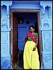 Vrouw te Jodhpur,  India , zaterdag 3 oktober 1998