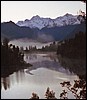 Lake Matheson, New Zealand , vrijdag 6 december 1996