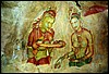 Fresco at Sigiriya, Sri Lanka , zondag 12 september 1993