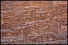 detail rots, Wadi Rum - JordaniÃ« , donderdag 3 januari 2008