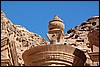 detail the Monastery, Petra - JordaniÃ« , vrijdag 28 december 2007