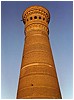 Kalon minaret, Buchara, Oezbekistan , maandag 4 september 2000