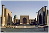 Registan te Samarkand, Oezbekistan , woensdag 6 september 2000