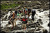 trekking Kulu vallei, India , donderdag 21 juli 2005