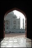 Taj Mahal, Agra, India , dinsdag 9 augustus 2005