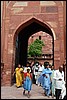 Red Fort te Agra, India , dinsdag 9 augustus 2005