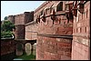 Red Fort te Agra, India , dinsdag 9 augustus 2005
