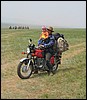 onderweg naar Khustai NP, MongoliÃ« , dinsdag 8 juli 2003