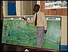 uitleg over trekking Rwenzori NP, Oeganda , maandag 23 juli 2007