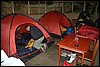kamping Nyakalengija, Rwenzori, Oeganda , woensdag 1 augustus 2007
