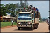 mesn en dier vervoer Oeganda , donderdag 2 augustus 2007