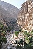 Wandeling door Wadi Taab, Oman , woensdag 29 december 2010