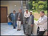 afscheid gidsen in Imlil, Marokko , zaterdag 6 mei 2006