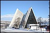 IJszeekathedraal Tromso, Noorwegen , maandag 17 maart 2014